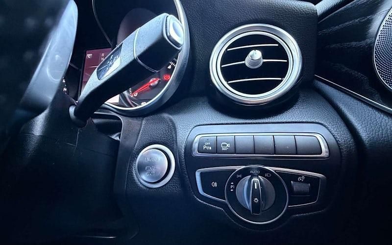 Used Mercedes GLC250 AMG line 204 HP (150 kW) 2018 Black Estate