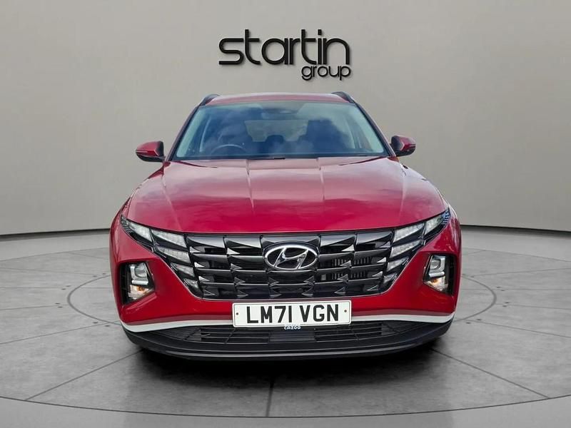 Red Used 2021 Hyundai Tucson SE SUV | £17,950 (Good price) - Image 1/4
