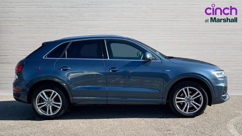 Used Audi Q3 S-Line 150 HP (110 kW) 2017 Blue SUV