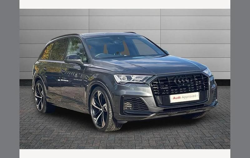 Daytona grey Used 2022 Audi Q7 Black Edition SUV | £43,500 (A bit pricey) - Image 1/4