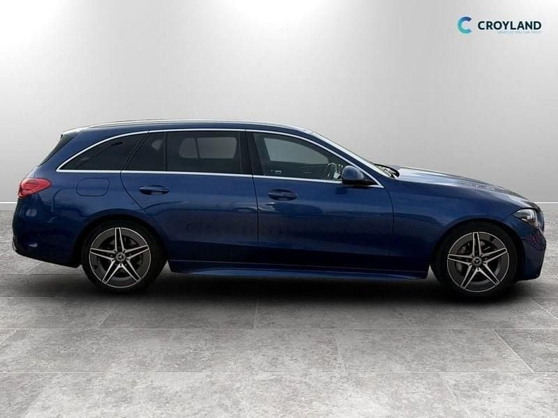 Used Mercedes C200 AMG line 2022 Blue Estate