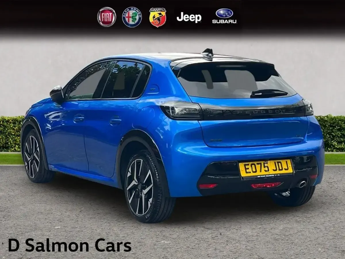 Used Peugeot 208 GT 99 HP (72 kW) 2025 Blue Hatchback