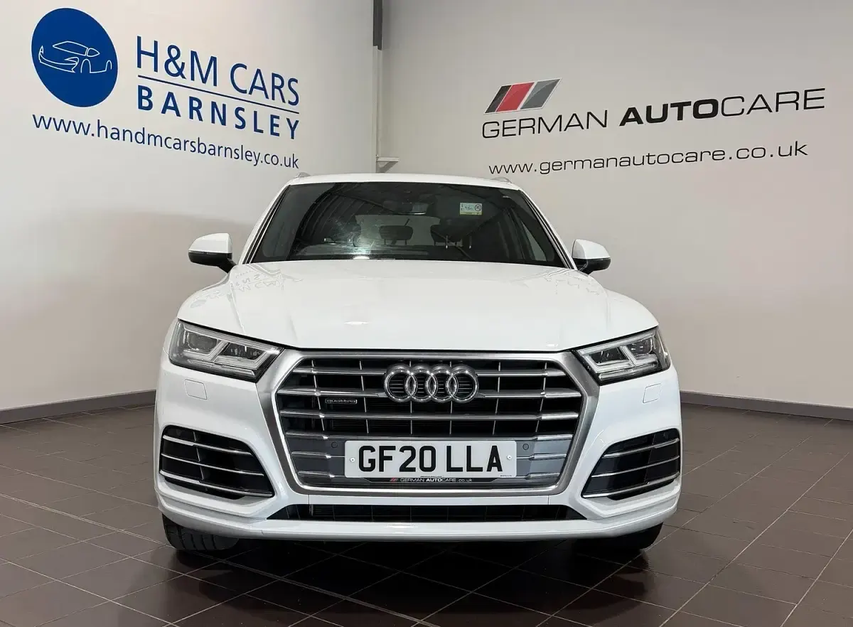 Used Audi Q5 S-Line 190 HP (139 kW) 2020 White SUV