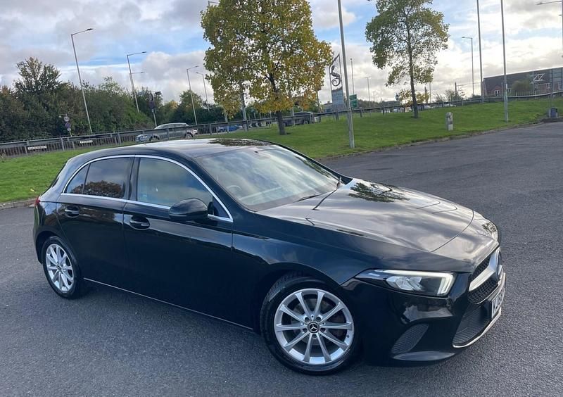 Black Used 2019 Mercedes A180 Hatchback | £9,990 (Good price) - Image 1/4