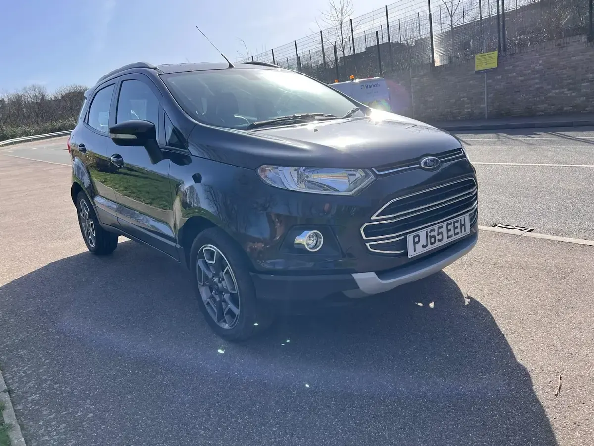 Used Ford Ecosport Titanium 2015 Black SUV
