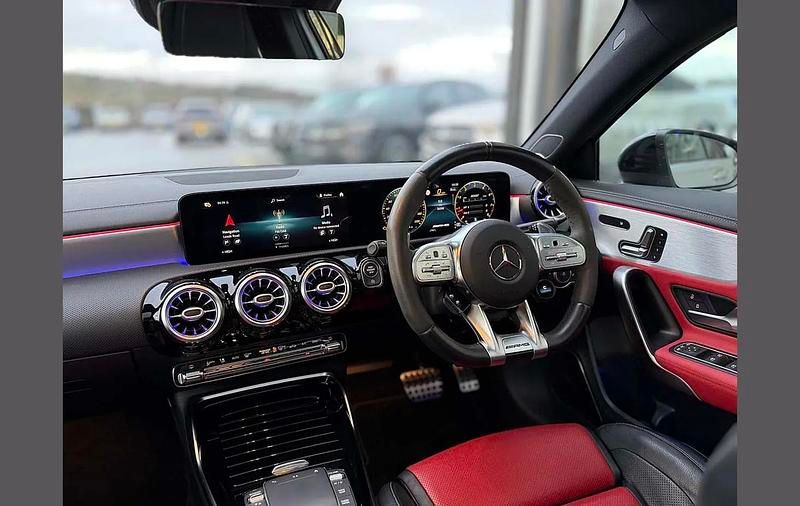 Used Mercedes A45 AMG 421 HP (309 kW) 2021 Silver Hatchback