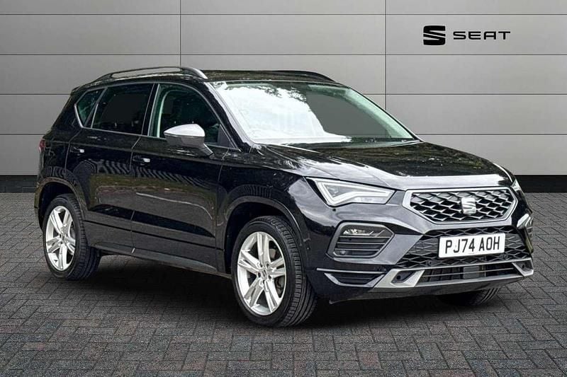 Black Used 2024 Seat Ateca FR SUV | £23,295 (Fair price) - Image 1/4