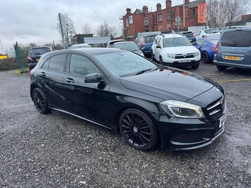 Used Mercedes A180 AMG 109 HP (80 kW) 2014 Black Hatchback