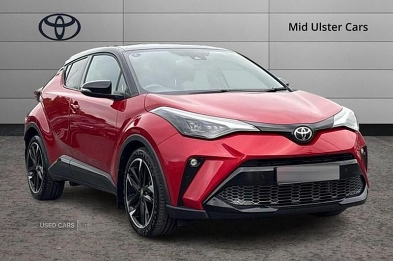 Red/black Used 2022 Toyota C-HR Sport SUV | £19,795 (Fair price) - Image 1/1