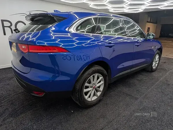 Used Jaguar F-Pace Prestige 163 HP (119 kW) 2019 Blue SUV