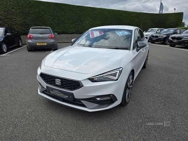 White Used 2022 Seat Leon FR Sport Hatchback | £17,750 (A bit pricey) - Image 1/4