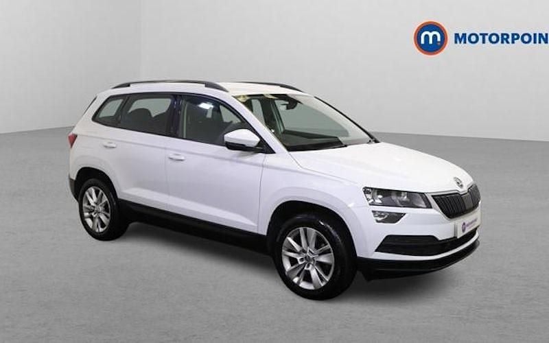 Used Skoda Karoq SE Technology 150 HP (110 kW) 2020 White SUV