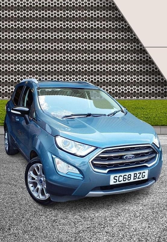 Green Used 2019 Ford Ecosport Titanium SUV | £9,480 (Super price) - Image 1/4