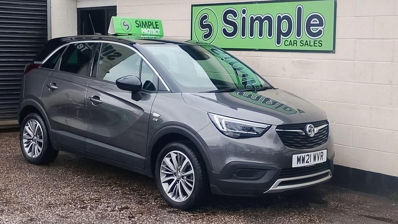 Used Vauxhall Crossland X S 110 HP (80 kW) 2021 Grey SUV