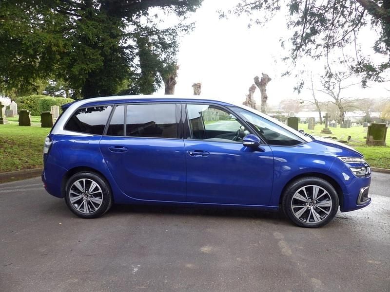 Used Citroën Grand C4 Picasso Flair 120 HP (88 kW) 2018 Blue MPV