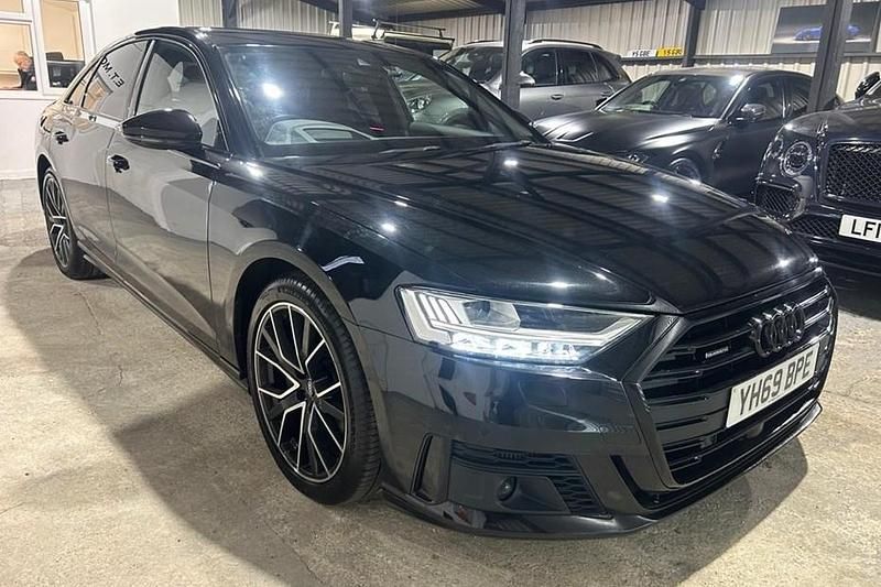 Used Audi A8 Black Edition 286 HP (210 kW) 2019 Black Sedan