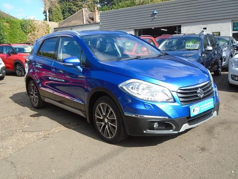 Blue Used 2014 Suzuki SX4 S-Cross SZ5 SUV | £4,995 (Fair price) - Image 1/4
