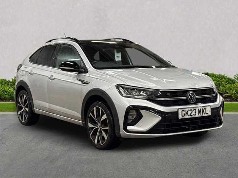 Silver Used 2023 VW Taigo R-line SUV | £18,569 (Fair price) - Image 1/4
