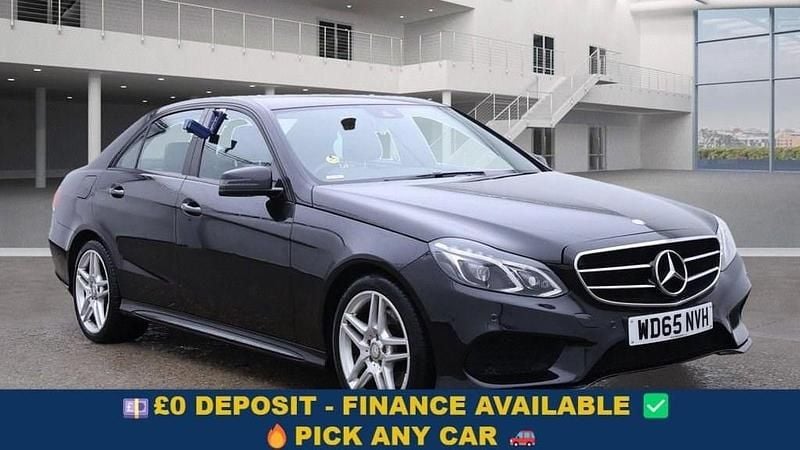 Black Used 2016 Mercedes E220 AMG Sedan | £11,699 (Fair price) - Image 1/4