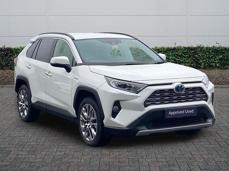 Used Toyota RAV4 2021 White SUV