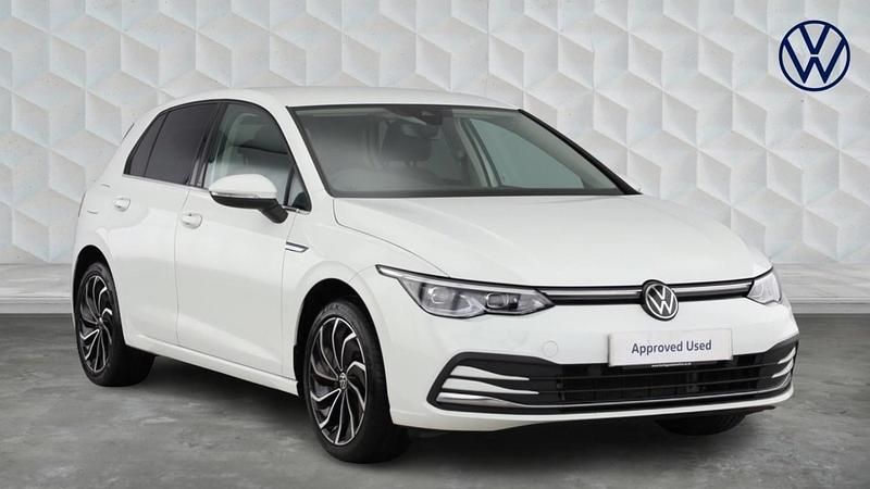 Used VW Golf VIII Edition 150 HP (110 kW) 2023 White Hatchback