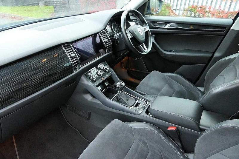 Used Skoda Kodiaq 110 HP (80 kW) 2018 Lava blue metallic SUV