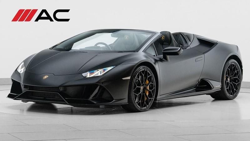 Black Used 2021 Lamborghini Huracán Cabriolet | £207,990 (Super price) - Image 1/4