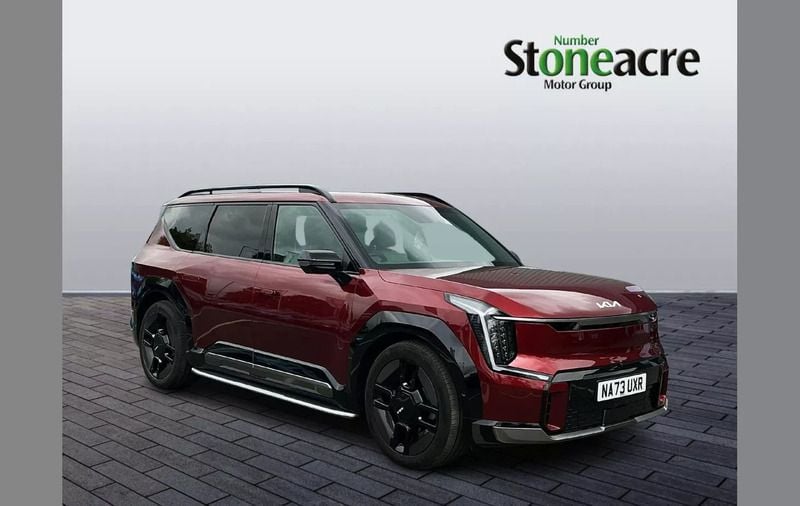 Red Used 2024 Kia EV9 2 SUV | £59,989 (Expensive) - Image 1/4