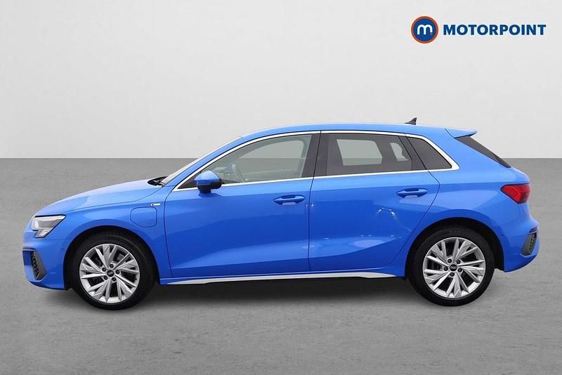 Used Audi A3 e-tron S-Line 2021 Blue Hatchback