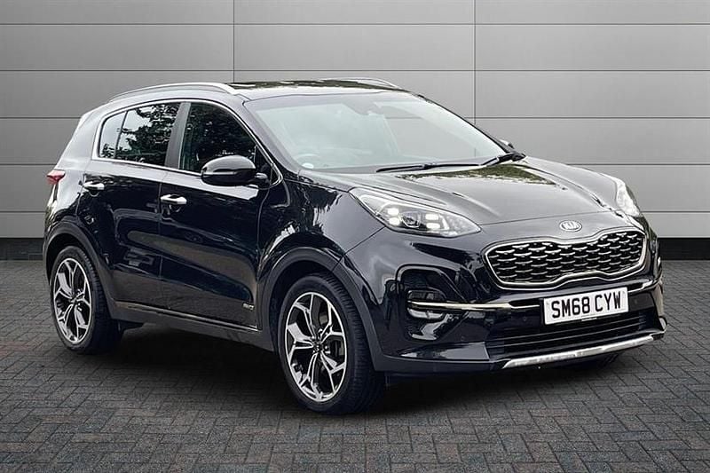 Black Used 2018 Kia Sportage 2 SUV | £14,795 (Fair price) - Image 1/2