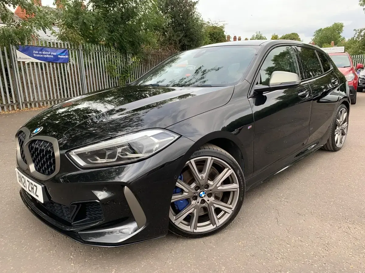 Used BMW M135 Performance 301 HP (221 kW) 2021 Black Hatchback