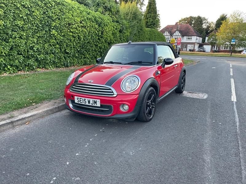 Used Mini Cooper Cabriolet 122 HP (89 kW) 2015 Red Cabriolet