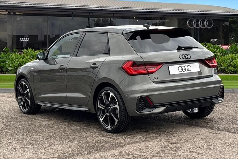 New Audi A1 Sportback Black Edition 2026 Grey Hatchback