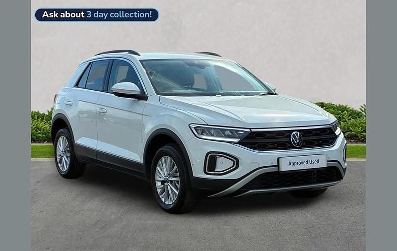 Used VW T-Roc Life 150 HP (110 kW) 2025 White SUV