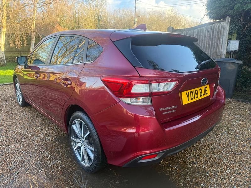 Used Subaru Impreza 114 HP (83 kW) 2019 Red Hatchback