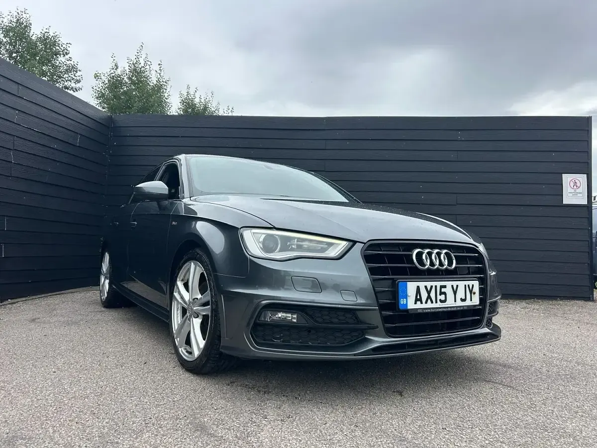 Used Audi A3 S-Line 2015 Grey Hatchback
