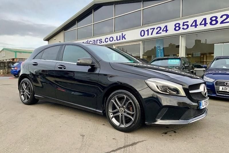Used Mercedes A180 Sport Edition 109 HP (80 kW) 2018 Black Hatchback
