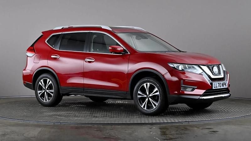 Red Used 2021 Nissan X-Trail Acenta Premium SUV | £17,798 (Fair price) - Image 1/4