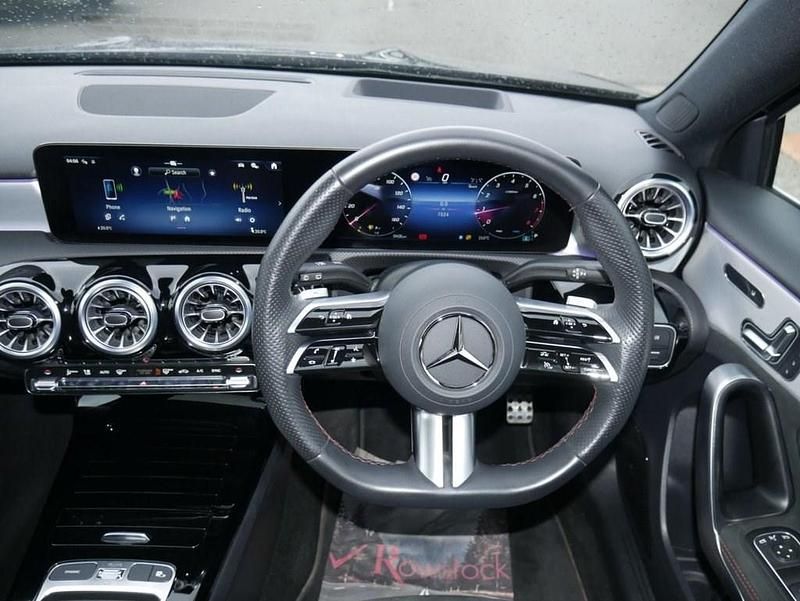 Used Mercedes A180 AMG line 136 HP (100 kW) 2024 Black Hatchback