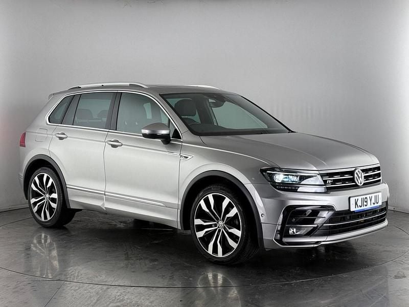 Silver Used 2019 VW Tiguan R-line SUV | £21,550 (Good price) - Image 1/3