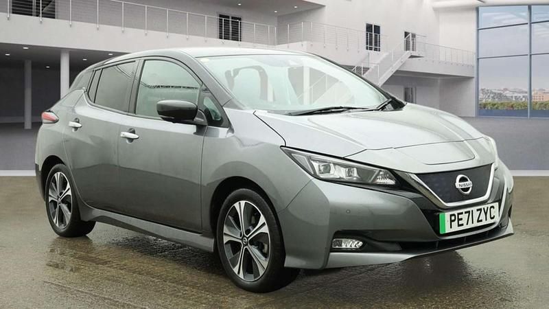 Grey Used 2021 Nissan Leaf Tekna Hatchback | £10,830 (A bit pricey) - Image 1/4