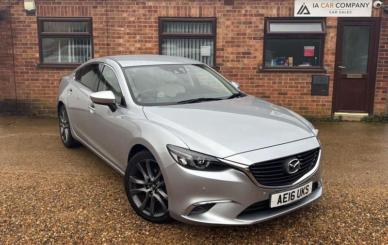 Silver Used 2016 Mazda 6 Inclusive Sedan | £10,500 (A bit pricey) - Image 1/4
