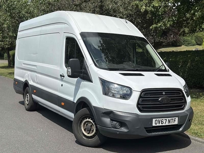 Used Ford Transit 105 HP (77 kW) 2017 White Van