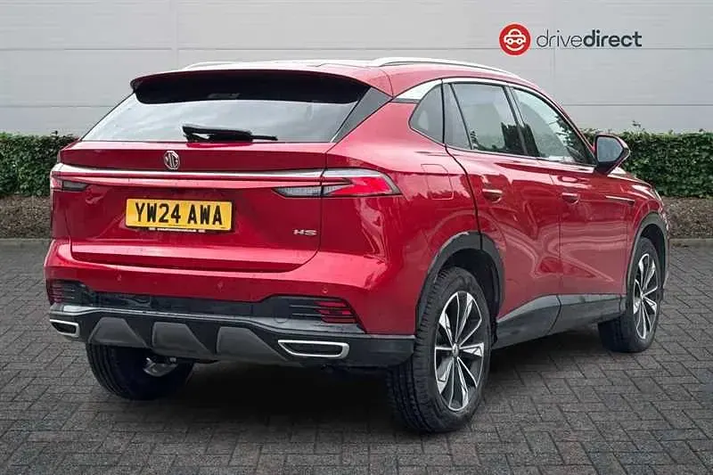 Used MG HS Trophy 169 HP (124 kW) 2024 Red SUV