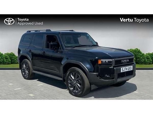Black Used 2025 Toyota Land Cruiser SUV | £78,236 - Image 1/4