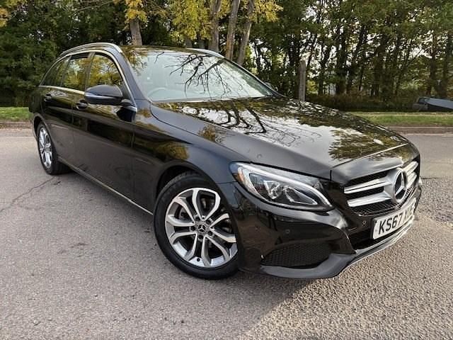 Used Mercedes C220 2017 Black Estate