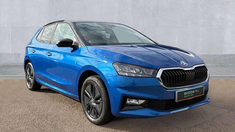 Blue Used 2024 Skoda Fabia Colour Edition Hatchback | £16,577 (Fair price) - Image 1/4