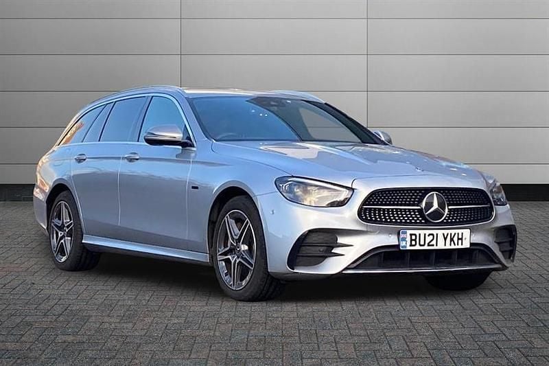 Silver Used 2021 Mercedes E300 AMG line Estate | £20,990 (Super price) - Image 1/4