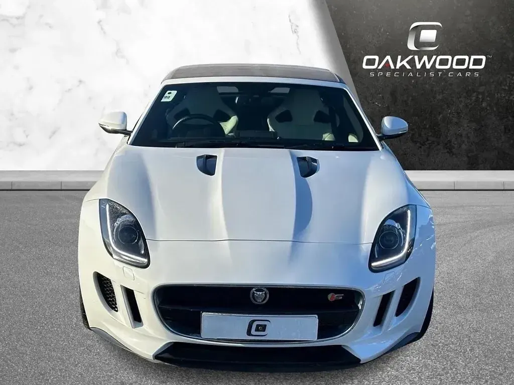 Used Jaguar F-Type S 495 HP (364 kW) 2013 White Cabriolet