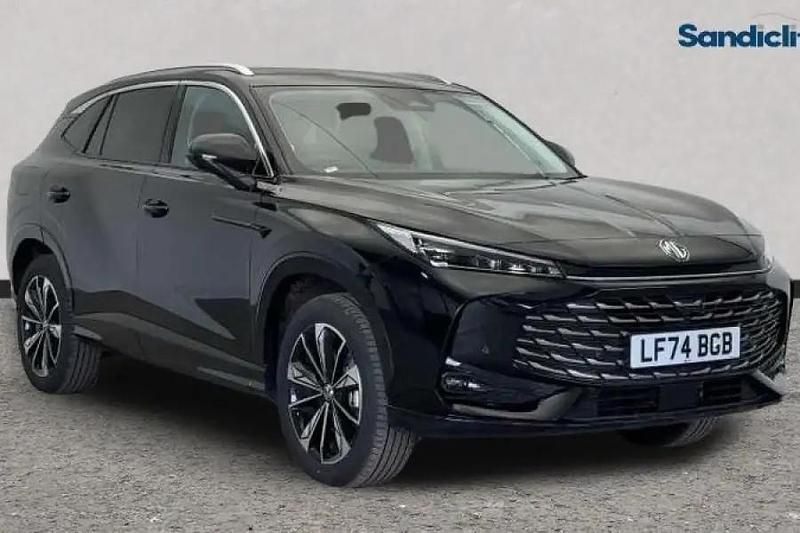 Metallic black pearl Used 2024 MG HS Trophy SUV | £20,613 (Expensive) - Image 1/4
